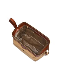 THE BRIDGE STORY Beauty case in canvas e pelle naturale/marrone abb. oro - Beauty Case - 4