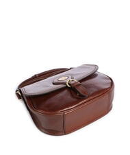 THE BRIDGE ISADORA Borsa a tracolla in pelle con flap MARRONE - Borse Donna - 5