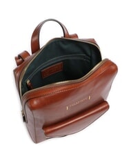 THE BRIDGE FRIDA Zaino in pelle con tasca MARRONE - Borse Donna - 4