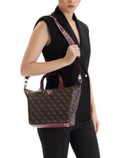 GUESS FOLLIE Shopper a mano, con tracolla brown - Borse Donna - 5