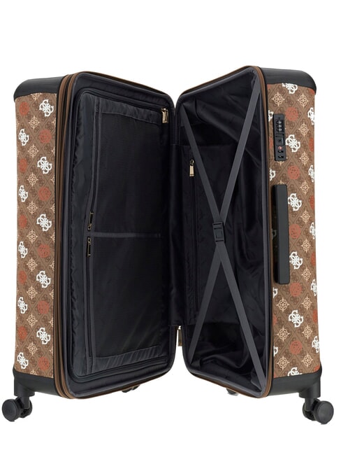 ELIETTE  Trolley Medio  latte logo/ginger - Trolley Semirigidi