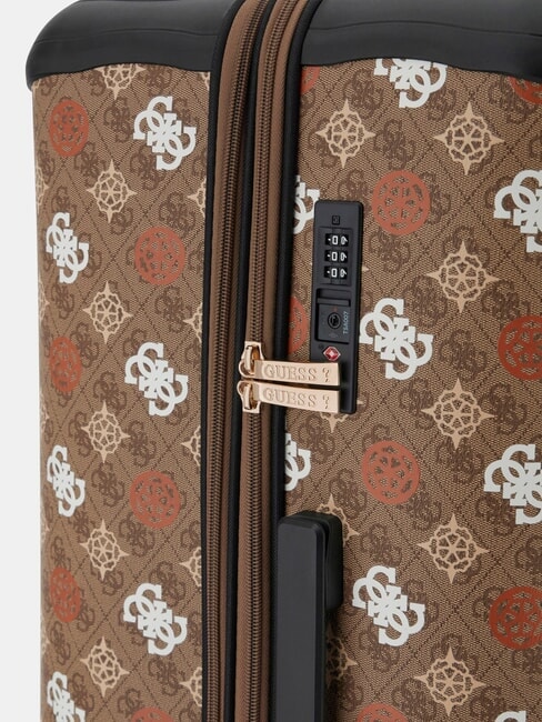 ELIETTE  Trolley Medio  latte logo/ginger - Trolley Semirigidi