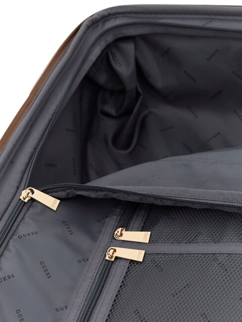 ELIETTE  Trolley Medio  latte logo/ginger - Trolley Semirigidi