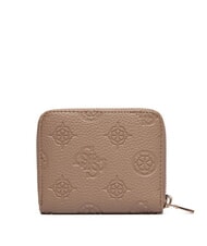 GUESS CRESIDIA 2 Portafoglio Small dark taupe logo - Portafogli Donna - 3