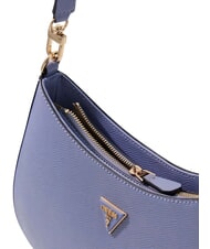 GUESS NOELLE 2 Borsa a spalla grey blue - Borse Donna - 3