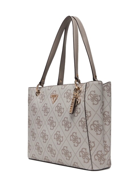 NOELLE 2 Borsa tote a spalla stampa logo 4G dark taupe logo - Borse Donna