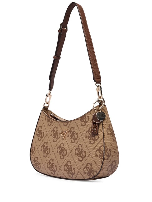NOELLE 2 Borsa a spalla stampa logo 4G latte logo/brown - Borse Donna