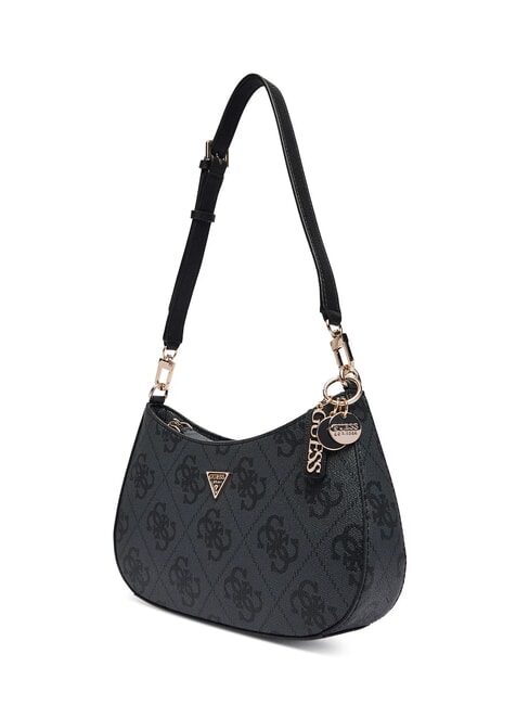 NOELLE 2 Borsa a spalla stampa logo 4G coal - Borse Donna