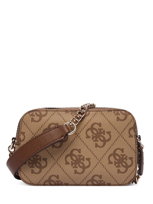 NOELLE 2 Mini Camera Bag a tracolla latte logo/brown - Borse Donna