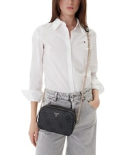 GUESS NOELLE 2 Mini Camera Bag a tracolla coal - Borse Donna - 5