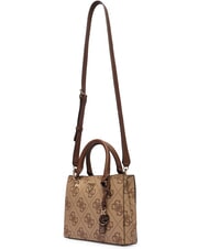GUESS NOELLE 2 Borsa a mano, con tracolla latte logo/brown - Borse Donna - 3