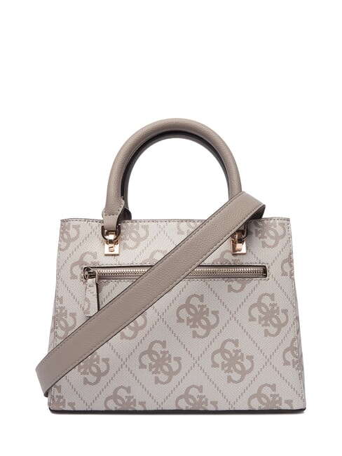 NOELLE 2 Borsa a mano, con tracolla dark taupe logo - Borse Donna