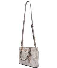GUESS NOELLE 2 Borsa a mano, con tracolla dark taupe logo - Borse Donna - 3