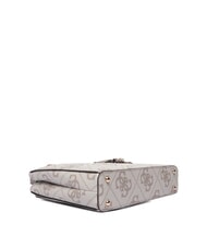 GUESS NOELLE 2 Borsa a mano, con tracolla dark taupe logo - Borse Donna - 4