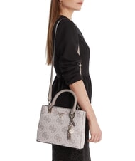GUESS NOELLE 2 Borsa a mano, con tracolla dark taupe logo - Borse Donna - 6