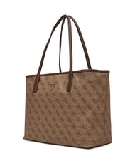 GUESS VICTTORIA 2 Shopper a spalla, con pochette latte logo/brown - Borse Donna - 3