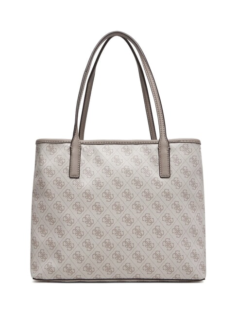 VICTTORIA 2 Shopper a spalla, con pochette dark taupe logo - Borse Donna