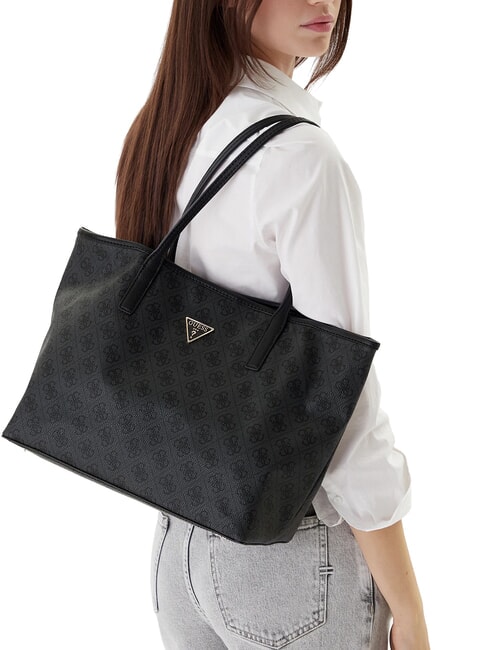 VICTTORIA 2 Shopper a spalla, con pochette coal - Borse Donna