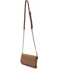 GUESS NOELLE 2 Mini Bag a tracolla latte logo/brown - Borse Donna - 3