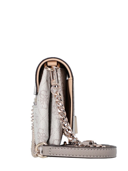 NOELLE 2 Mini Bag a tracolla dark taupe logo - Borse Donna