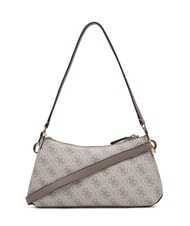 GUESS NOELLE 2 Borsa a spalla, a tracolla dark taupe logo - Borse Donna - 2