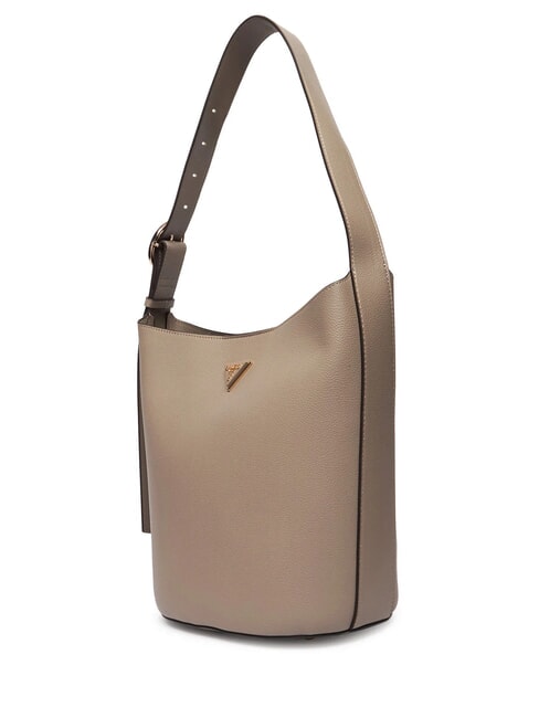 MERIDIAN 2 Borsa a secchiello con pouch dark taupe - Borse Donna