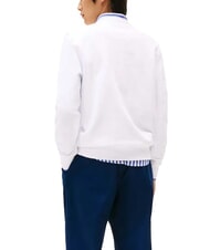 TOMMY HILFIGER TH Felpa girocollo in cotone con stemma white - Felpe Uomo - 2