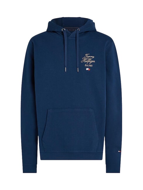 TH Felpa con cappuccio e ricamo logo night sky - Felpe Uomo