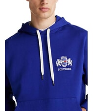 TOMMY HILFIGER TH Felpa con cappuccio e stemma wedge blue - Felpe Uomo - 3