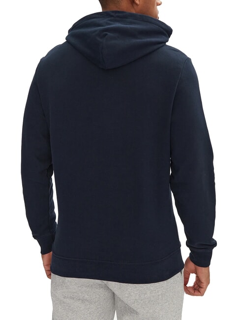 TH JEANS Felpa con tasca e cappuccio dark night navy - Felpe Uomo