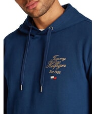TOMMY HILFIGER TH Felpa con cappuccio e ricamo logo night sky - Felpe Uomo - 3