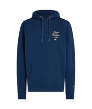 TOMMY HILFIGER TH Felpa con cappuccio e ricamo logo night sky - Felpe Uomo - 4