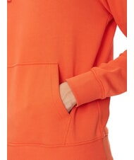 TOMMY HILFIGER TH Felpa in cotone con cappuccio brilliant orange - Felpe Uomo - 4