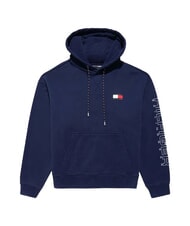 TOMMY HILFIGER TH SAILING Felpa con tasca e cappuccio yale navy - Felpe Uomo - 4