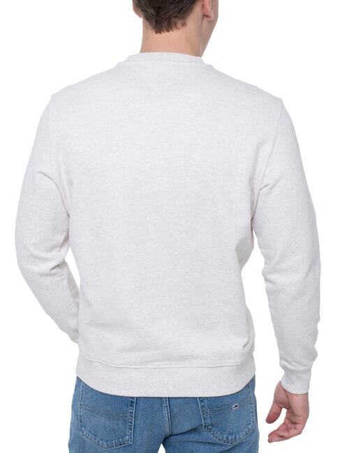 TH JEANS Felpa a girocollo in cotone oat marl htr - Felpe Uomo