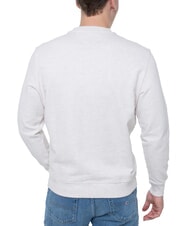 TOMMY HILFIGER TH JEANS Felpa a girocollo in cotone oat marl htr - Felpe Uomo - 2