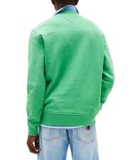 TOMMY HILFIGER TH JEANS Felpa a girocollo in cotone coastal green - Felpe Uomo - 2