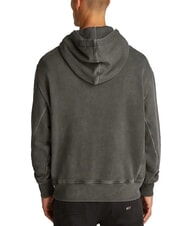 TOMMY HILFIGER TH JEANS Felpa con cappuccio e ricamo logo black - Felpe Uomo - 2