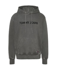 TOMMY HILFIGER TH JEANS Felpa con cappuccio e ricamo logo black - Felpe Uomo - 4