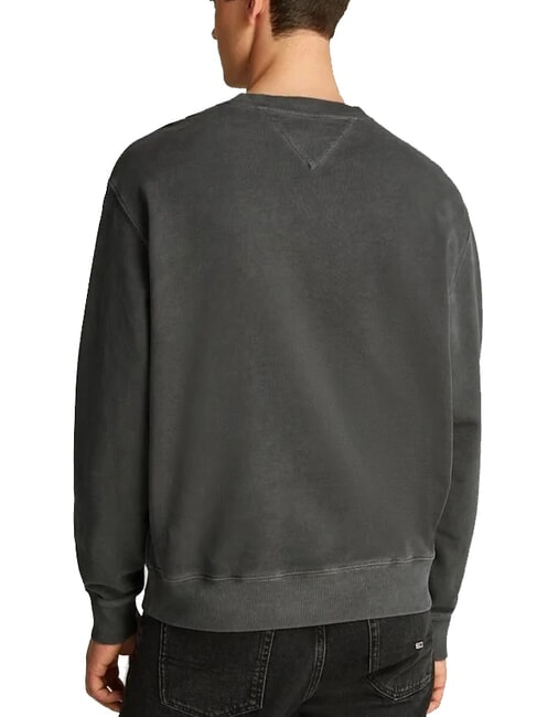 TH JEANS Felpa con logo teddy black - Felpe Uomo