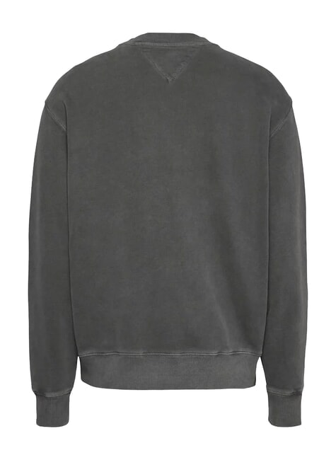 TH JEANS Felpa con logo teddy black - Felpe Uomo