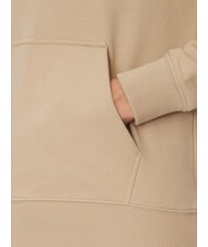 TOMMY HILFIGER TH Felpa in cotone con cappuccio sandalwood - Felpe Uomo - 4