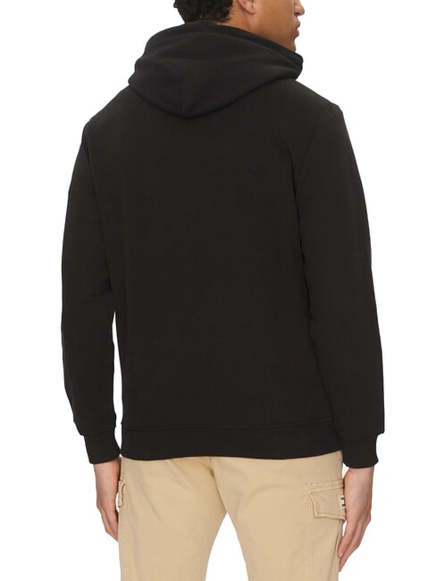 TH JEANS Felpa con tasca e cappuccio black - Felpe Uomo
