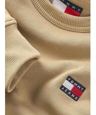 TOMMY HILFIGER TH JEANS Felpa a girocollo in cotone relic tan - Felpe Uomo - 3