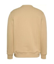 TOMMY HILFIGER TH JEANS Felpa a girocollo in cotone relic tan - Felpe Uomo - 2