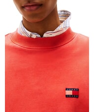 TOMMY HILFIGER TH JEANS Felpa a girocollo bright vermillion - Felpe Uomo - 3