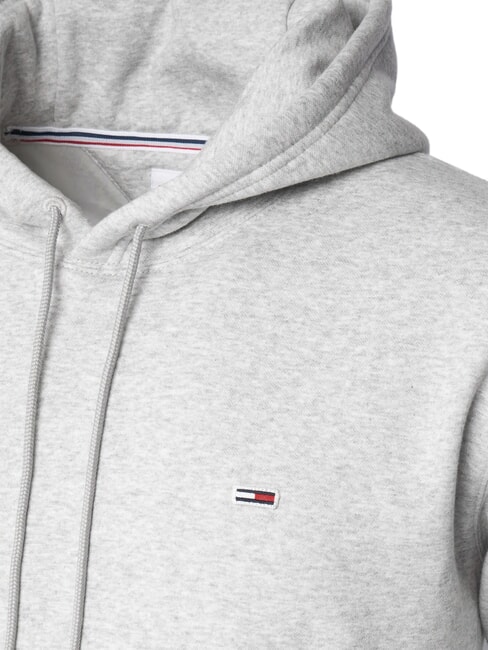 TH JEANS Felpa con cappuccio regular fit light grey heather - Felpe Uomo