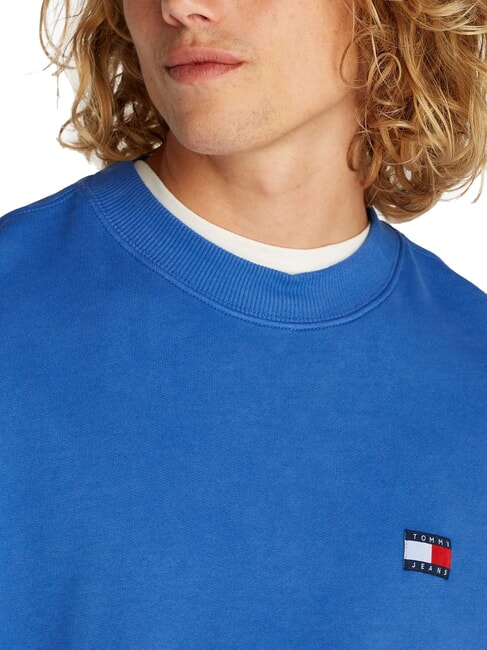 TH JEANS Felpa a girocollo tempo blue - Felpe Uomo