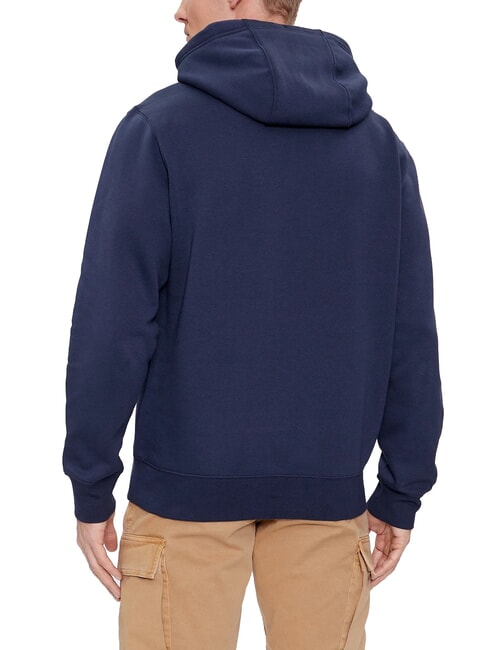 TH JEANS Felpa con cappuccio regular fit twilight navy - Felpe Uomo