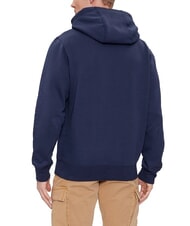 TOMMY HILFIGER TH JEANS Felpa con cappuccio regular fit twilight navy - Felpe Uomo - 2